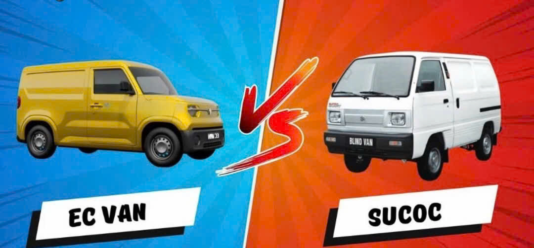 So Sánh Vinfast ECVan Và Suzuki Van 