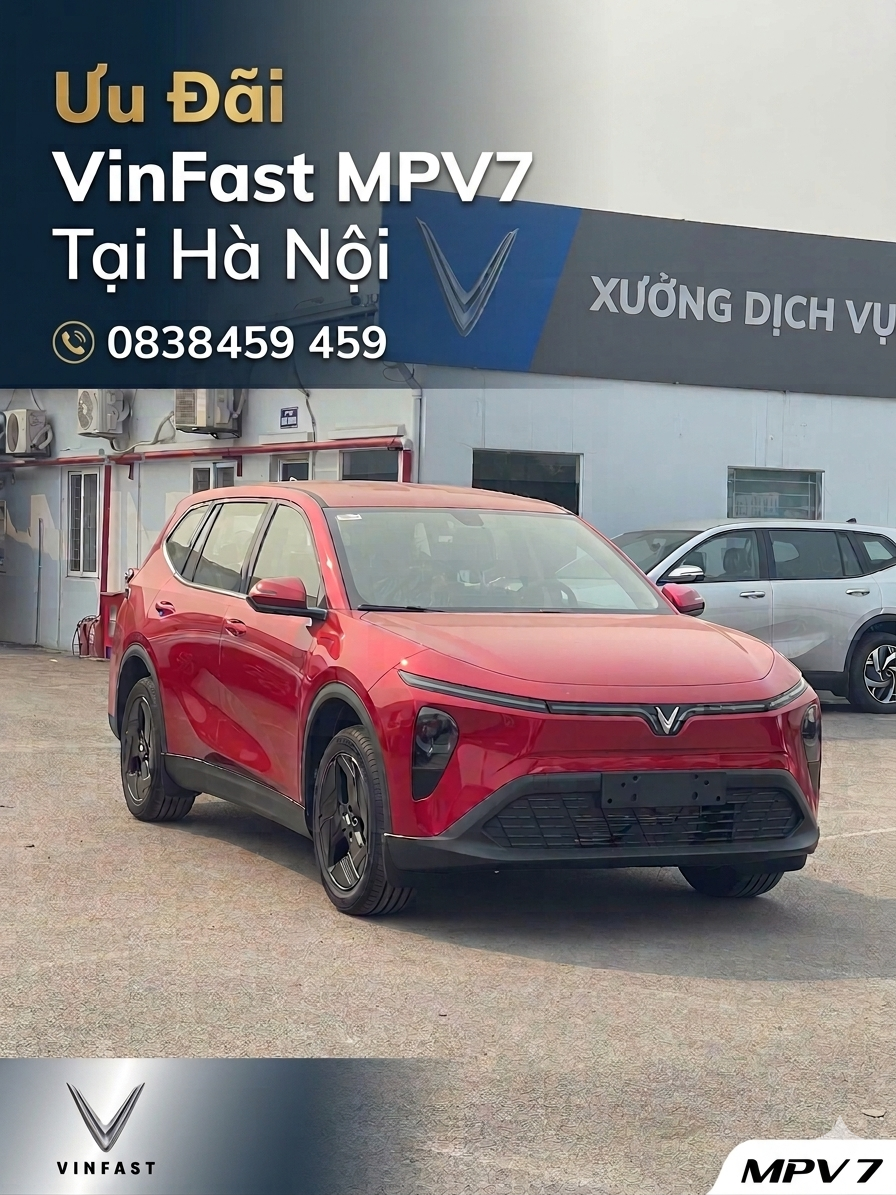 Ưu Đãi VinFast MPV7 Tại Hà Nội