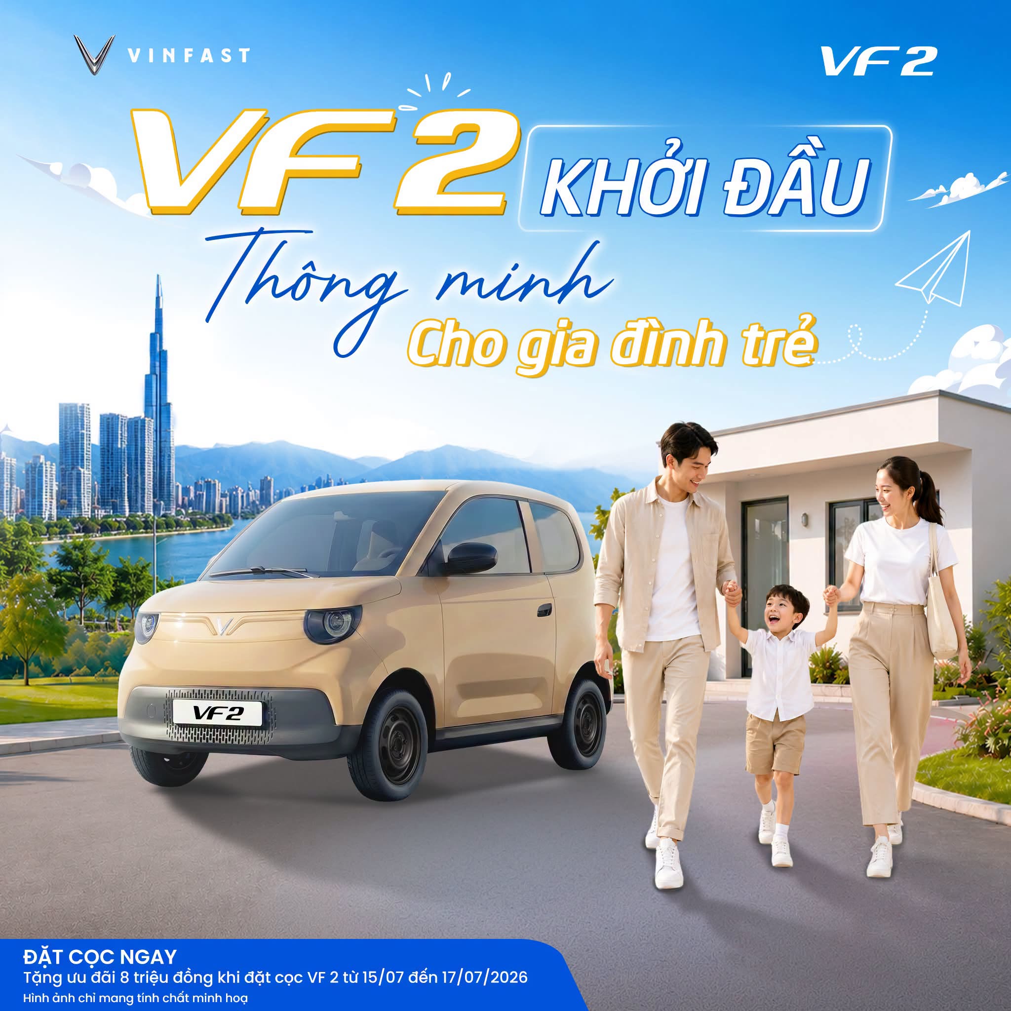 Đặt cọc vinfast VF2